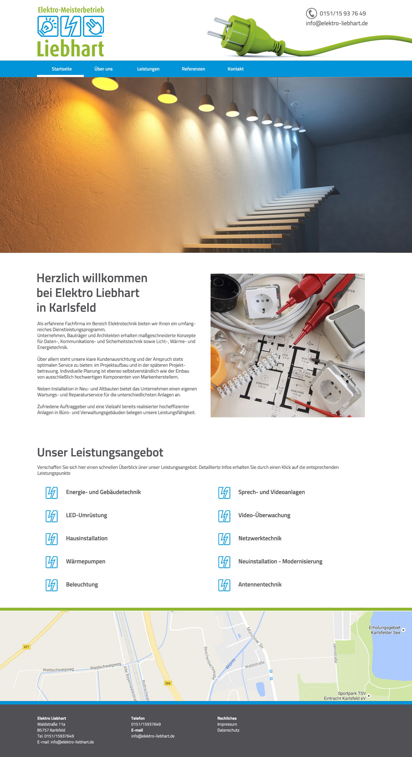 Webseite Vorschau